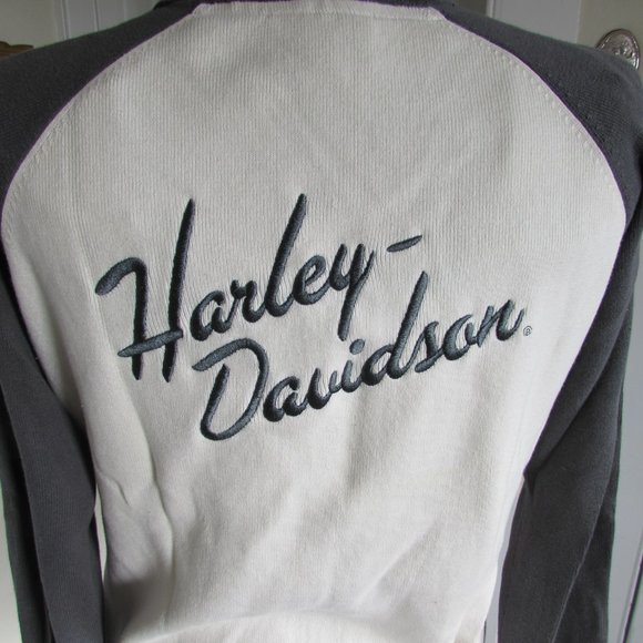 Harley Davidson Full Zip Sweater - Picture 9 of 11